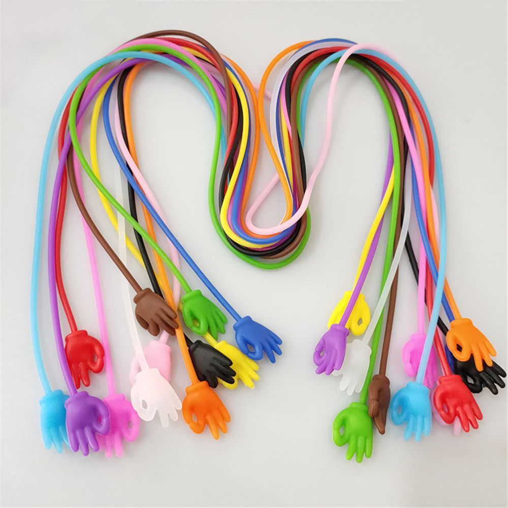 Sunglass Retainer Cord - Regulowane silikonowe paski do okularów, sznurki