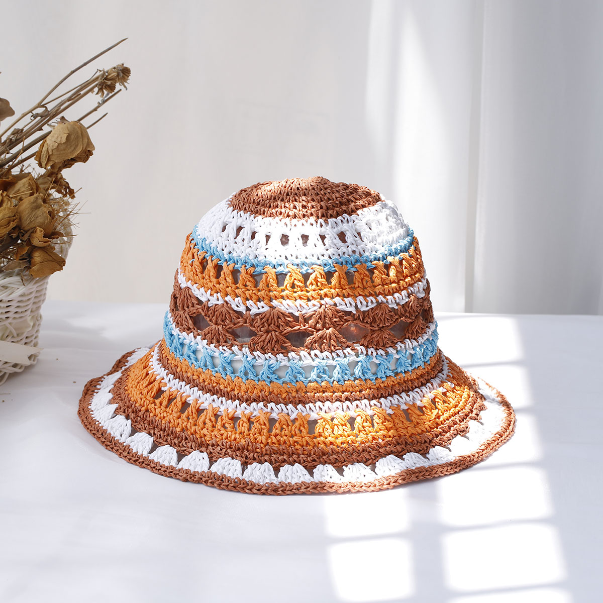 Czapki damskie nowy modny styl – Bucket Hat Straw recenzja i cena