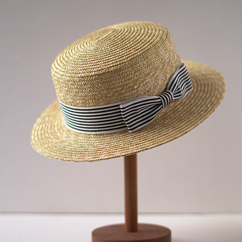 Czapki z szerokim rondem płask – Bucket Hat Straw recenzja i cena